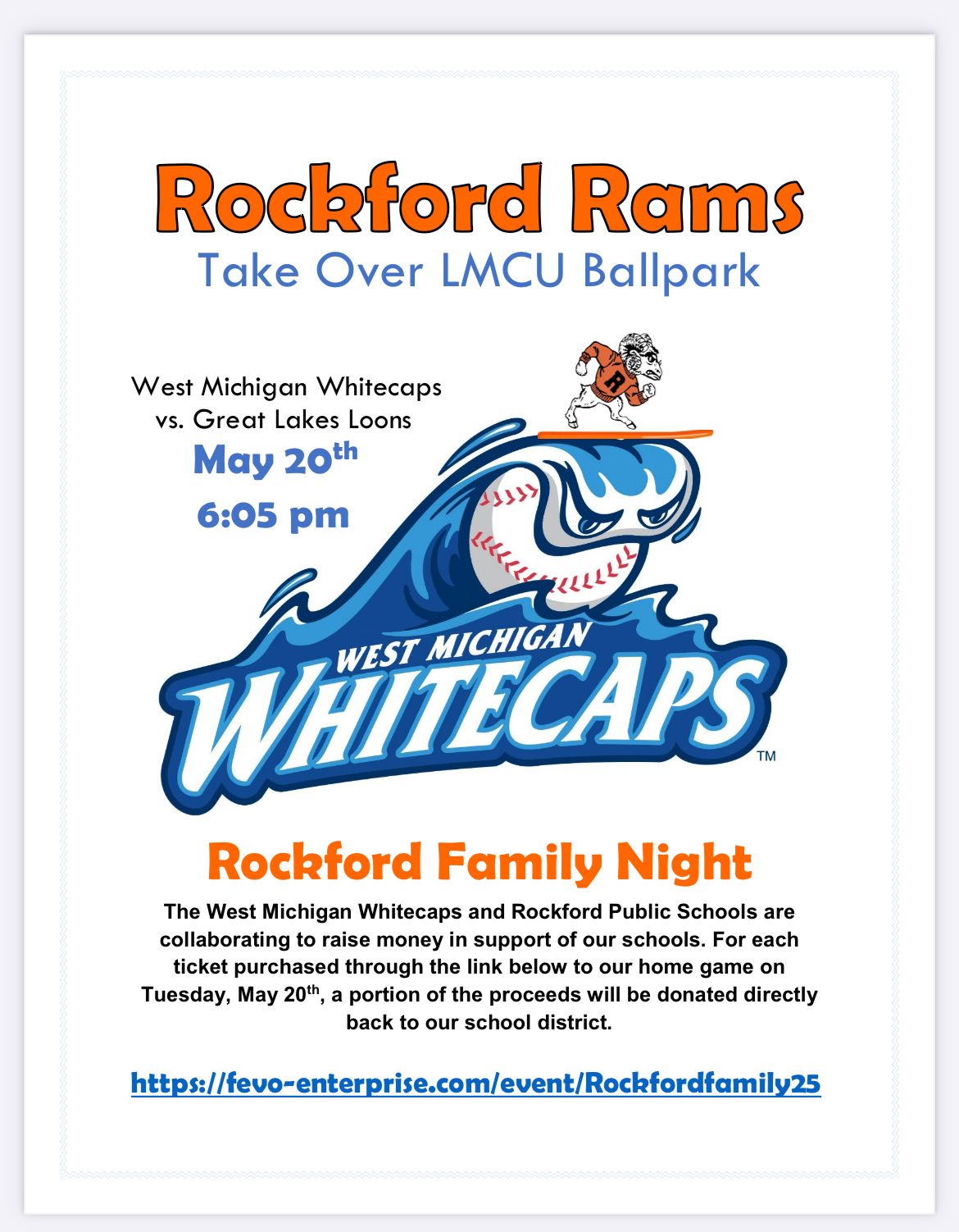 West Michigan Whitecaps at Great Lakes Loons at Dow Diamond