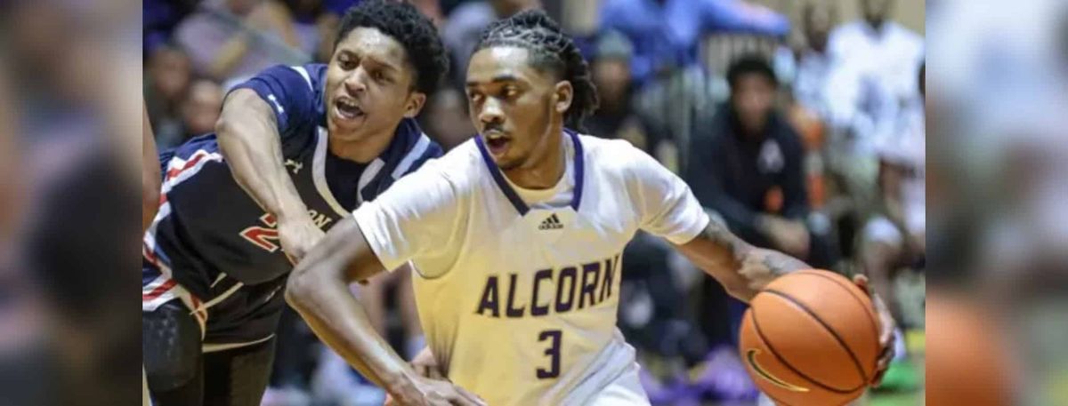 Alcorn State Braves at Alabama State Hornets Mens Basketball