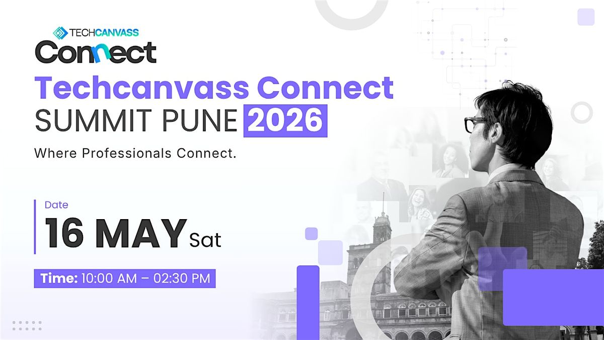 Techcanvass Connect Summit Pune 2026