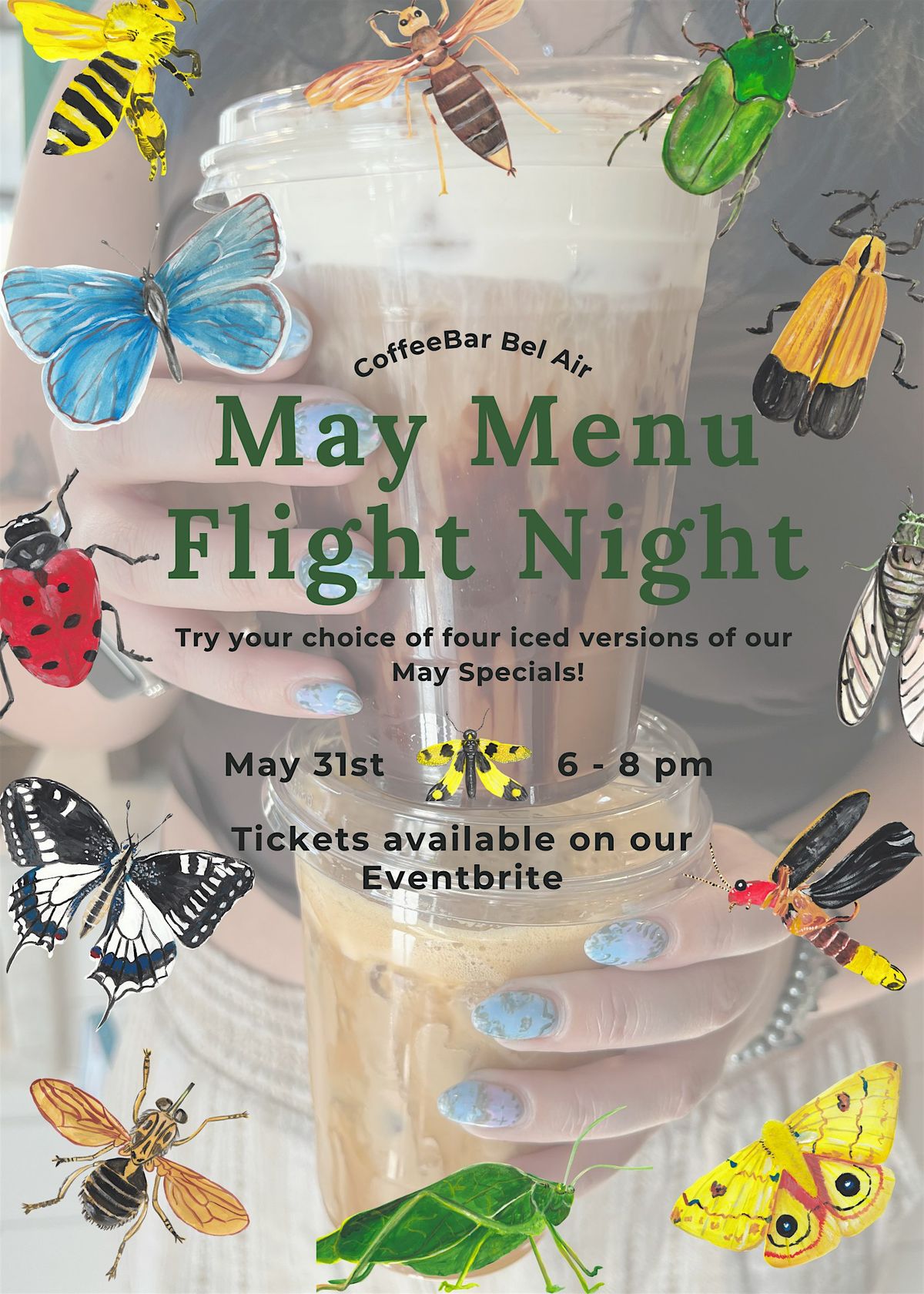 May Menu Flight Night - CoffeeBar Bel Air