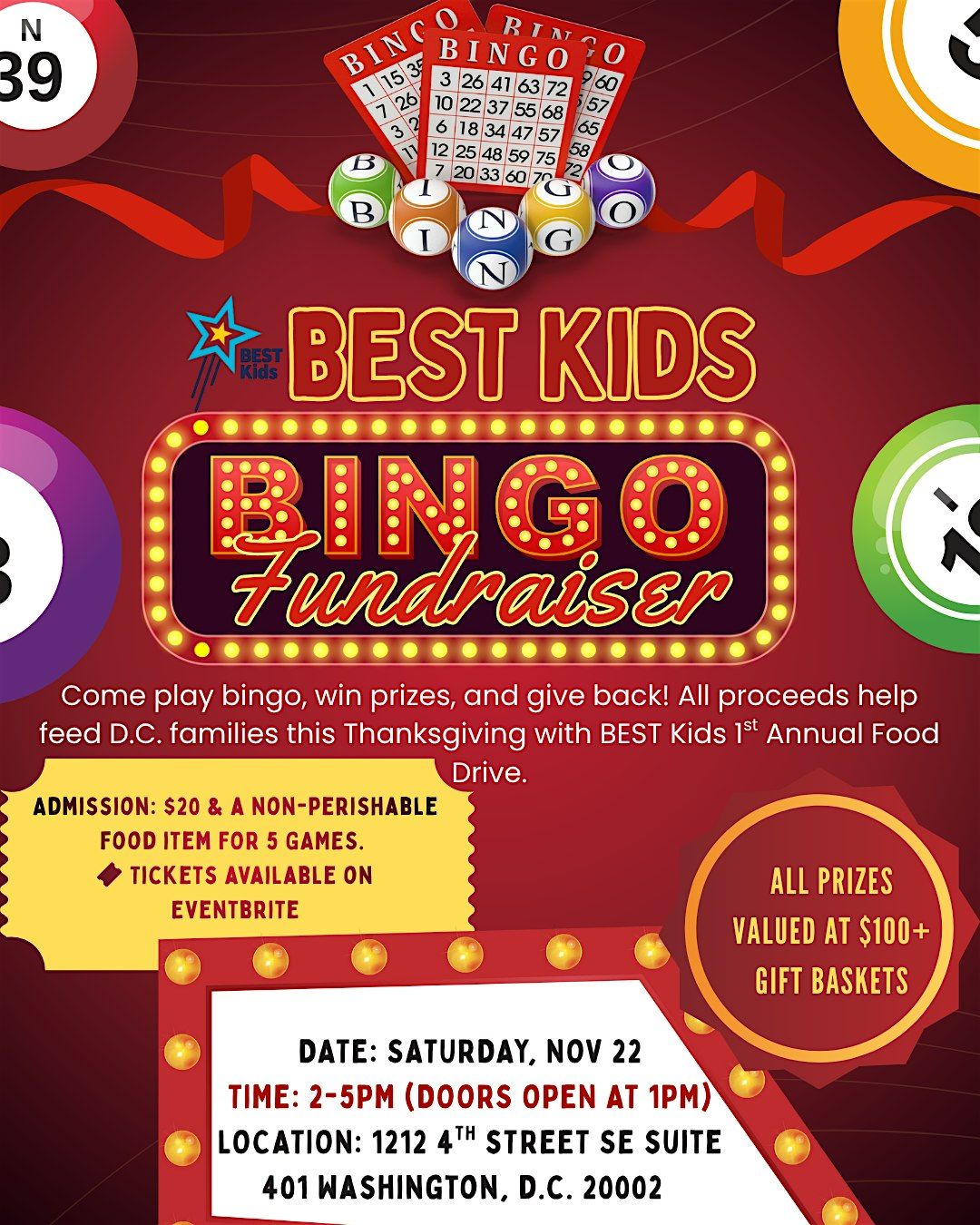 Bingo for a Cause: Feeding Families with BEST Kids