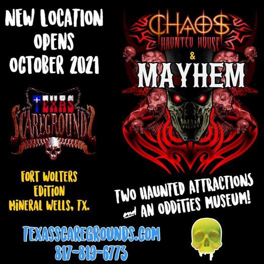Texas Scaregrounds Fort Wolters Edition 832 Hood Rd, Mineral Wells