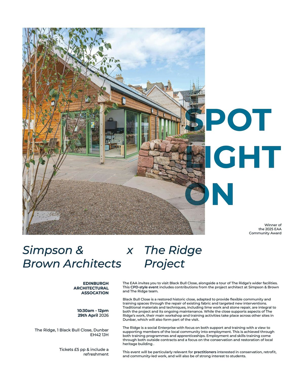 Spotlight On: Simpson & Brown Architects X The Ridge Project at The ...
