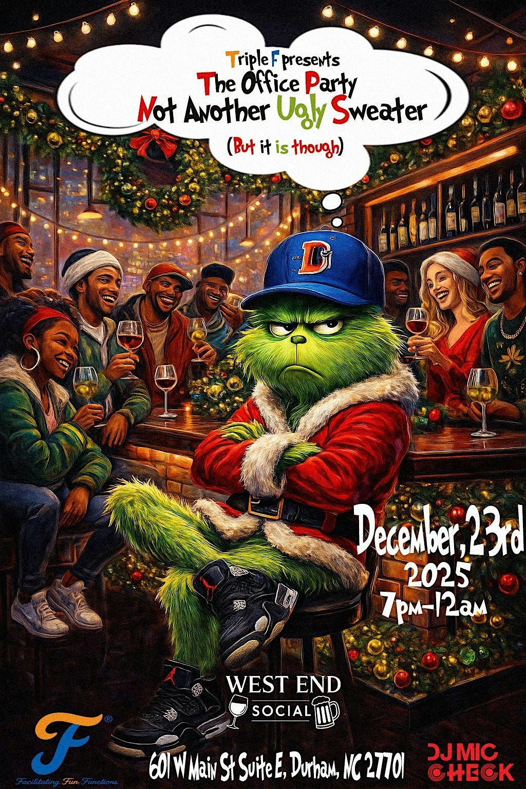 THE OFFICE PARTY:"NOT ANOTHER UGLY SWEATER"