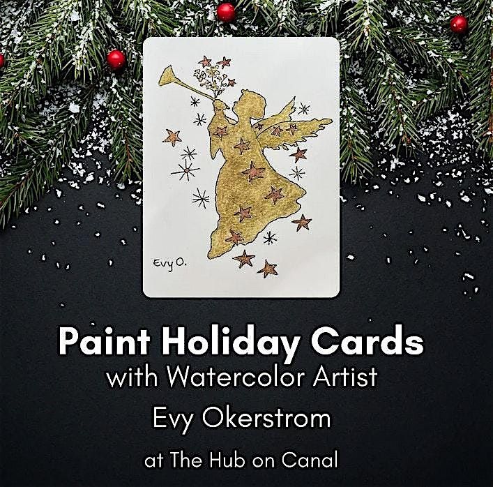 Paint Your Holiday Cards with Watercolor Artist Evy Okerstrom