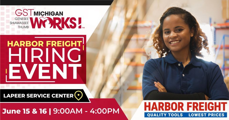 Harbor Freight Hiring Event