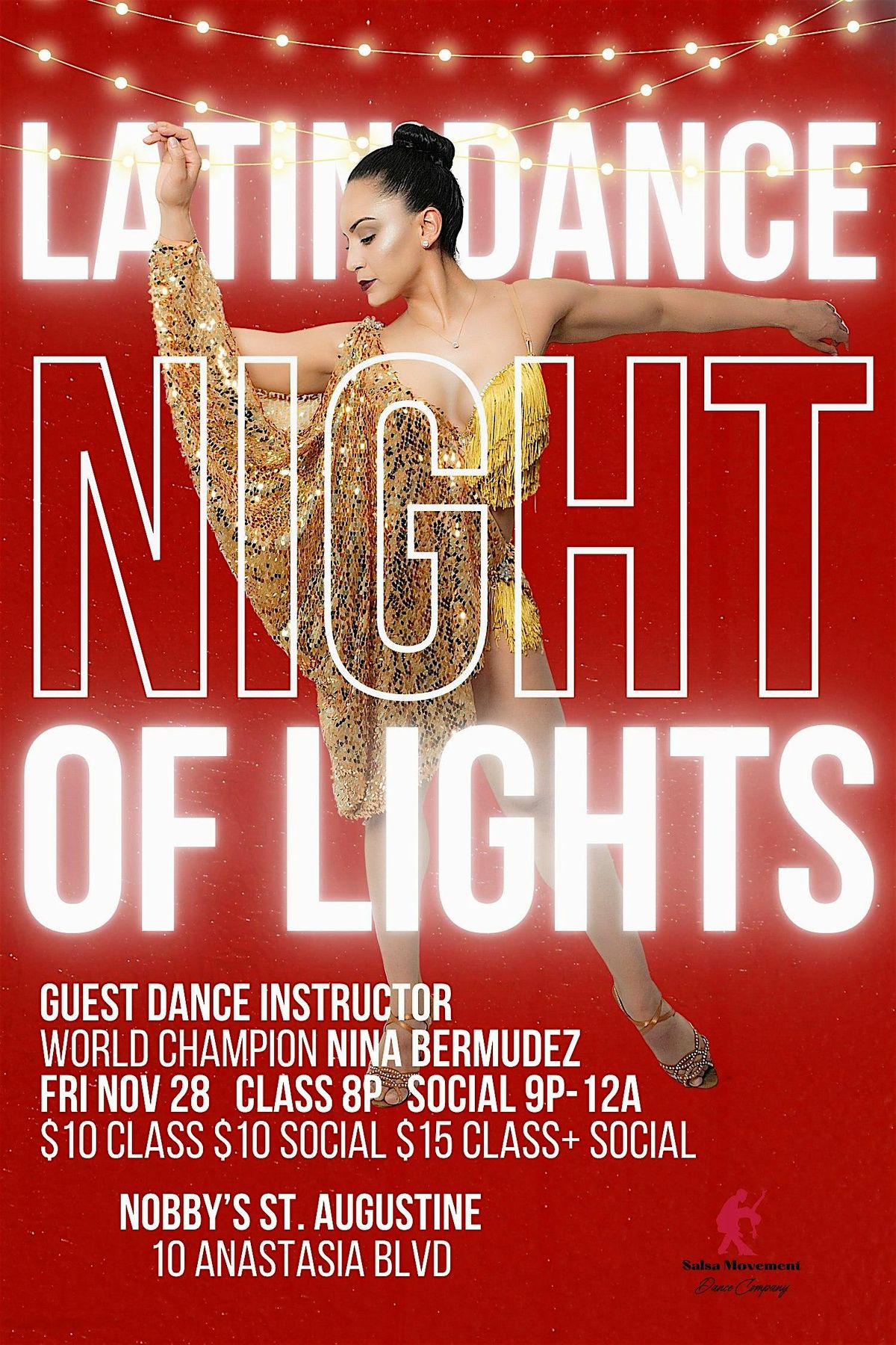 Latin Dance Night - During St Augustine's Nights of  Lights