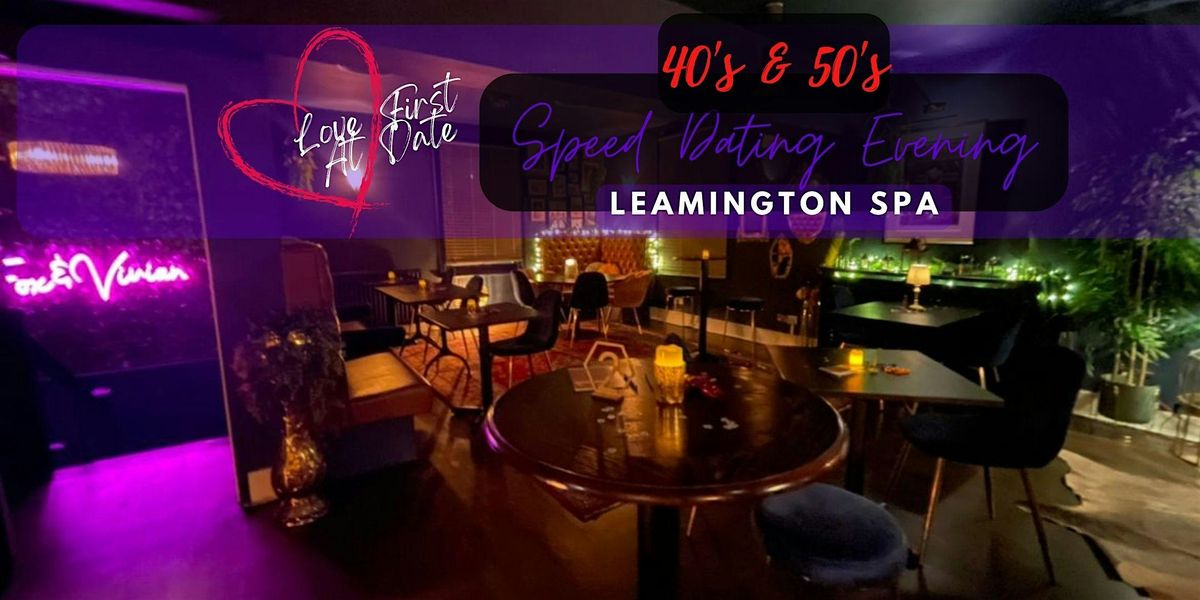 40's & 50's Christmas Speed Dating Evening in Leamington Spa