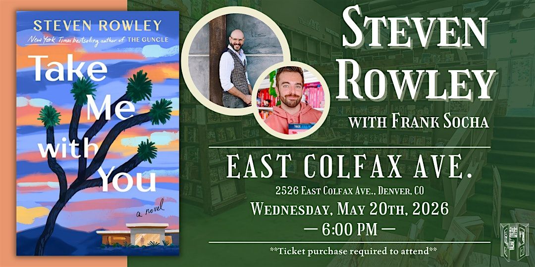 Steven Rowley with Frank Socha Live at Tattered Cover Colfax