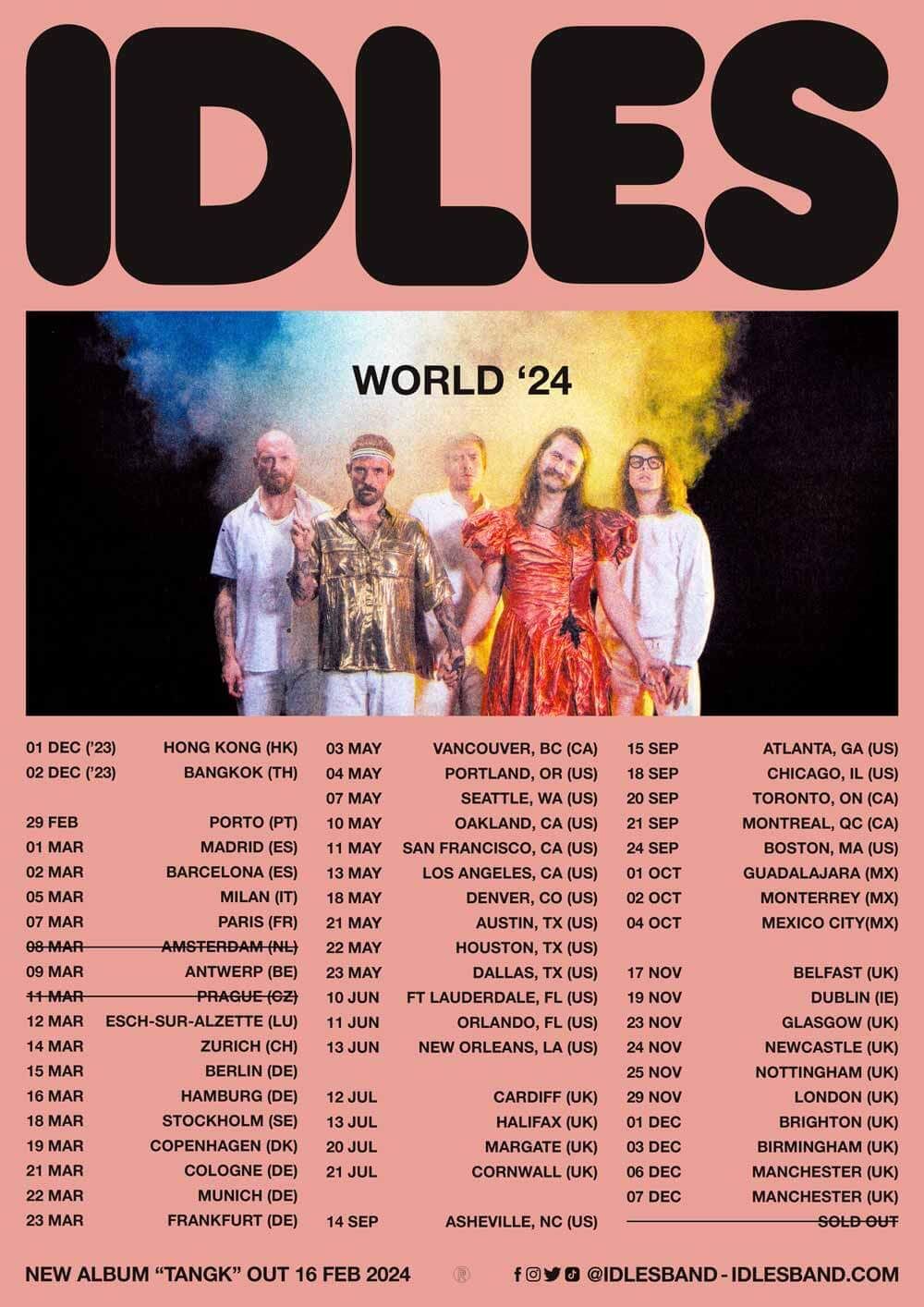 Idles Belfast Tickets