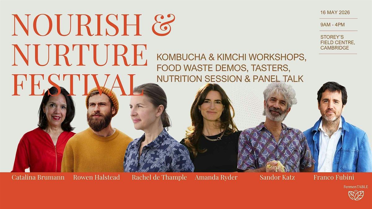 Nourish & Nurture Festival: KIMCHI WORKSHOP & AFTERNOON SESSIONS