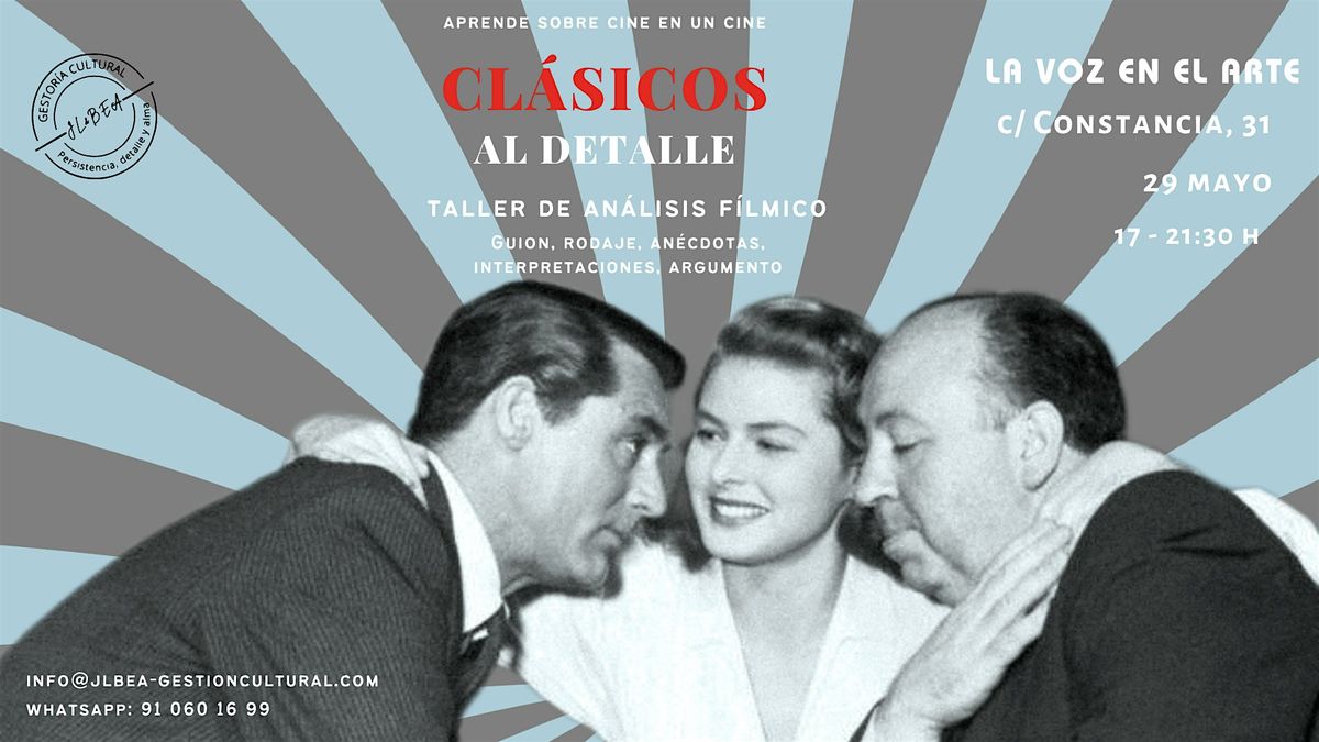 CL\u00c1SICOS AL DETALLE - HITCHCOCK ESP\u00cdA