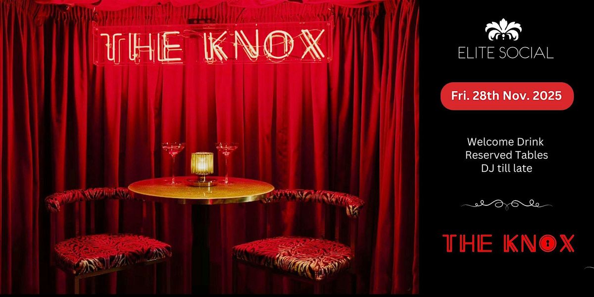 Chelsea Speakeasy Soir\u00e9e at The Knox