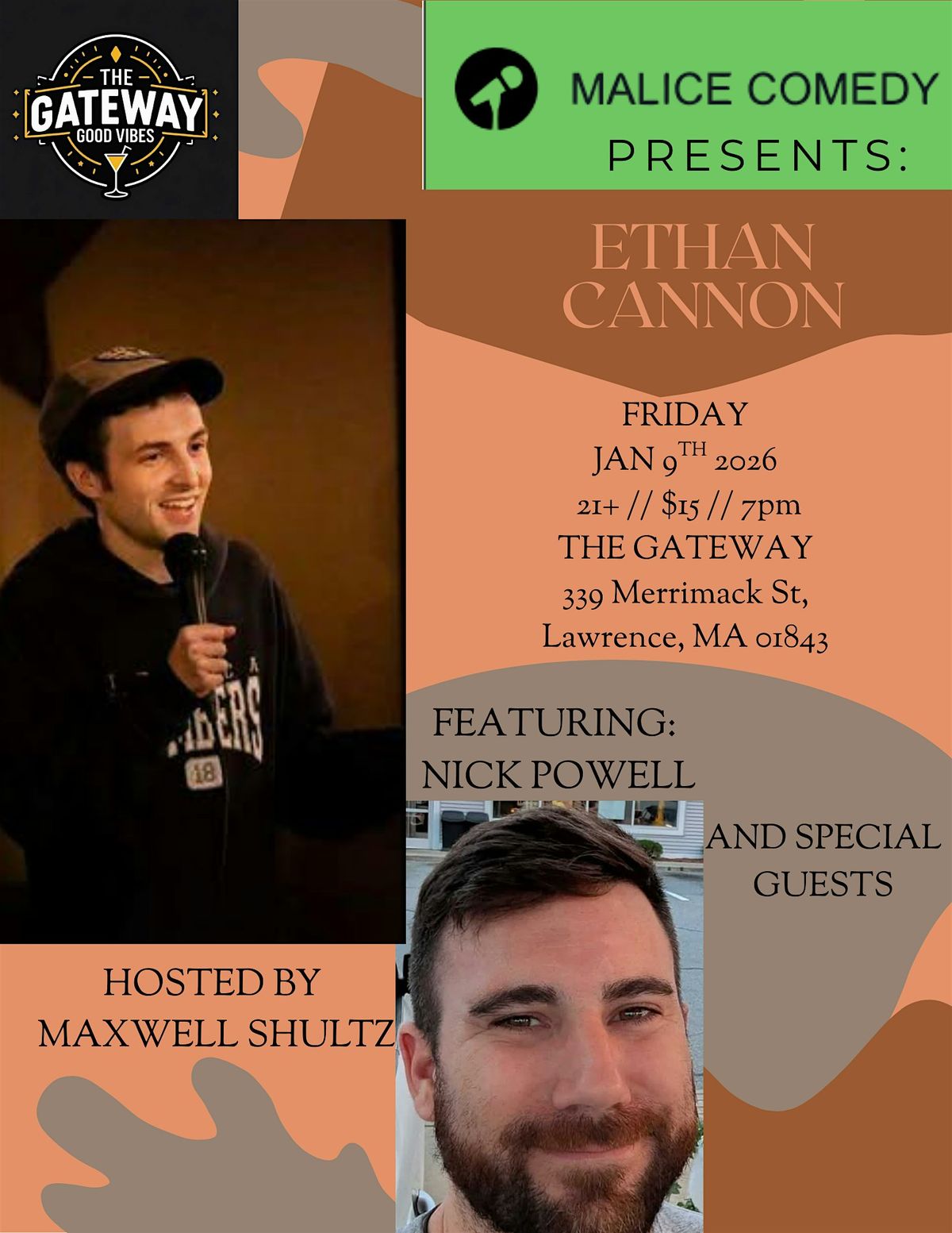 COMEDIAN ETHAN CANNON LIVE AT THE GATEWAT