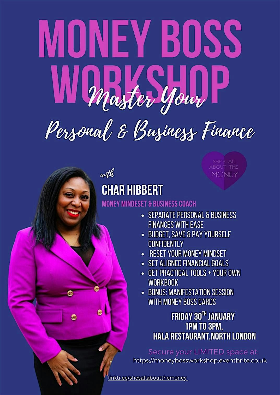 Money Boss Workshop- Mastering Personal & Business Finance