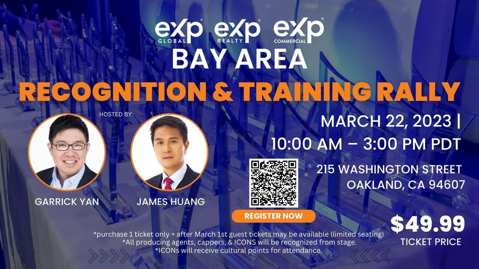 Bay Area Regional Recognition & Training Rally 215 Washington St, Oakland, CA 94607-3808