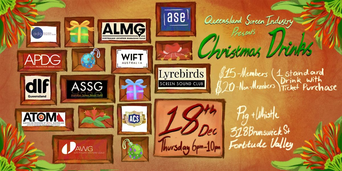 QLD Screen Industry Christmas Drinks
