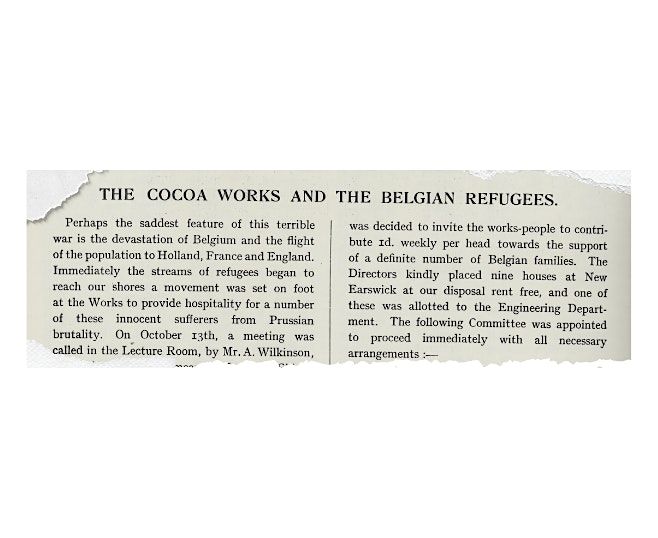 Refugees & Rowntrees