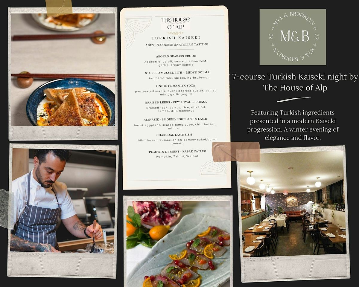 Seven Bites of Turkey: A Modern Kaiseki Experience