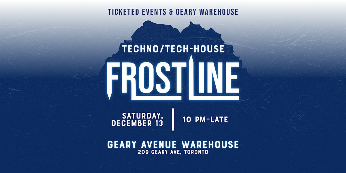FROSTLINE \u2013 Techno\/Tech-House