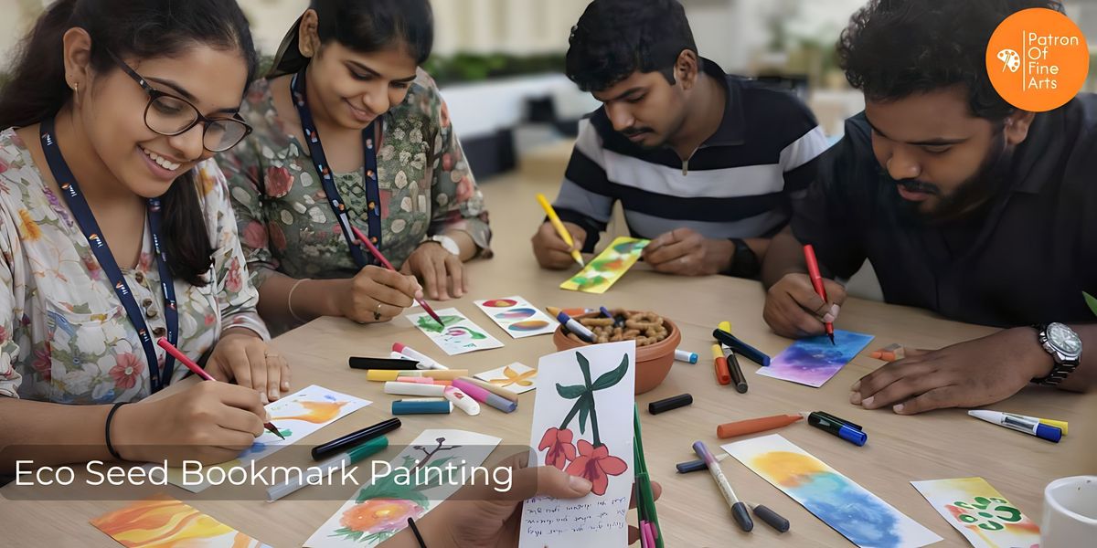 Bookmark Painting Workshop for readers Bangalore