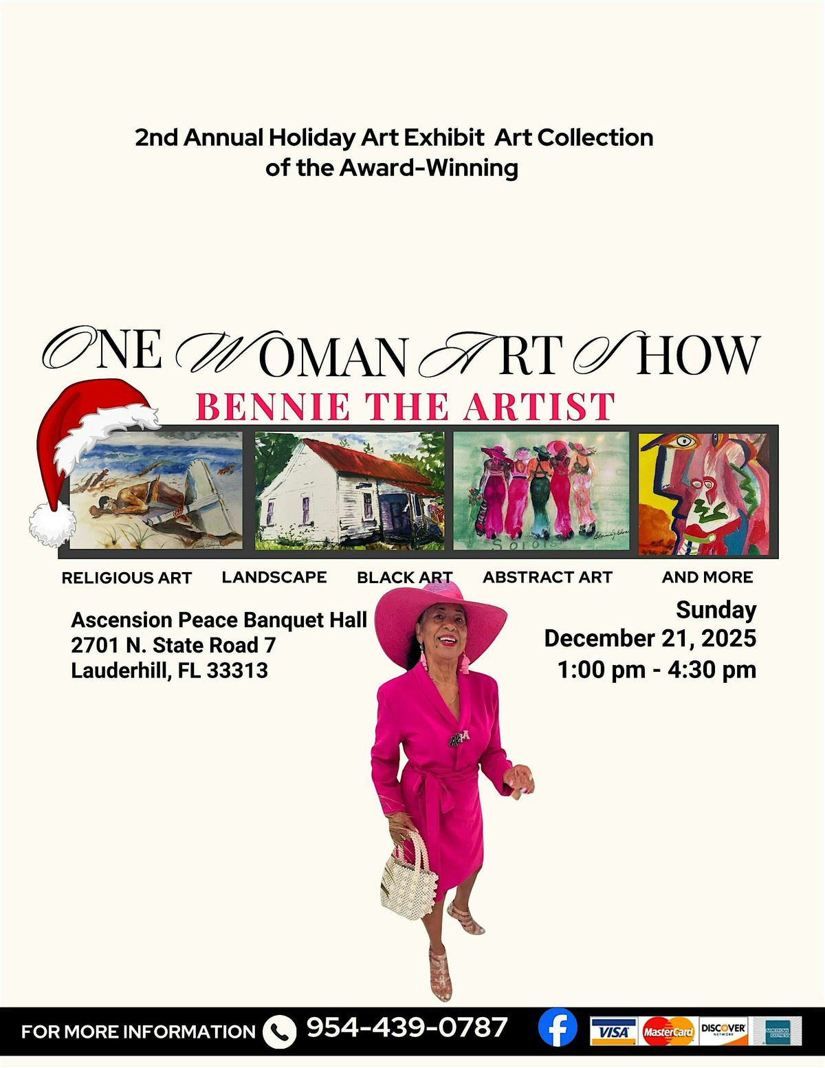 Bennie the Artist presents The 2nd Annual One Woman Art Show