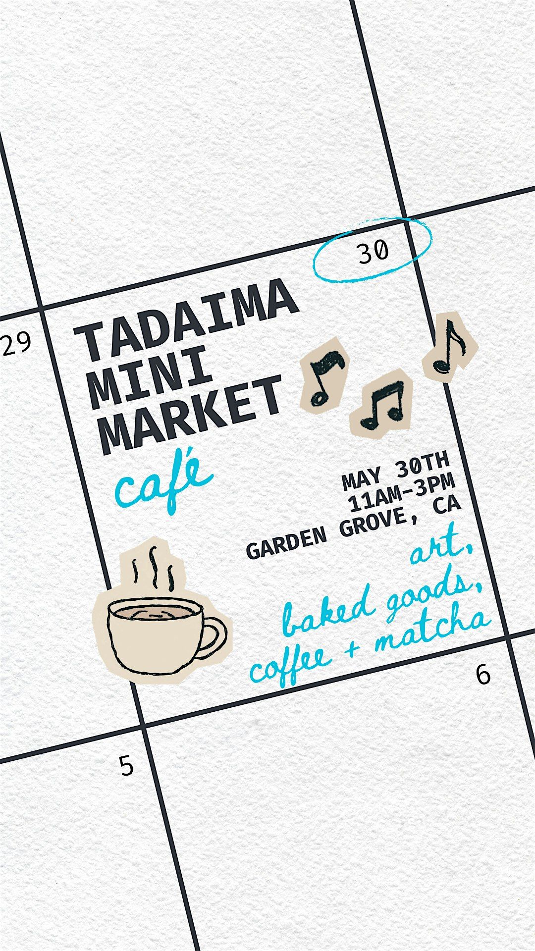 Tadaima Mini Market: Caf\u00e9