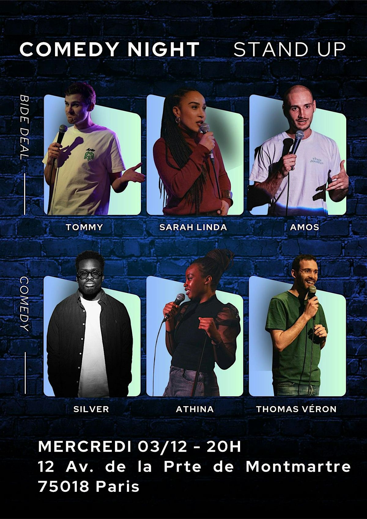 Soir\u00e9e Stand up Paris 18