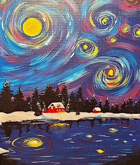 Family & Friends Paint Night Party