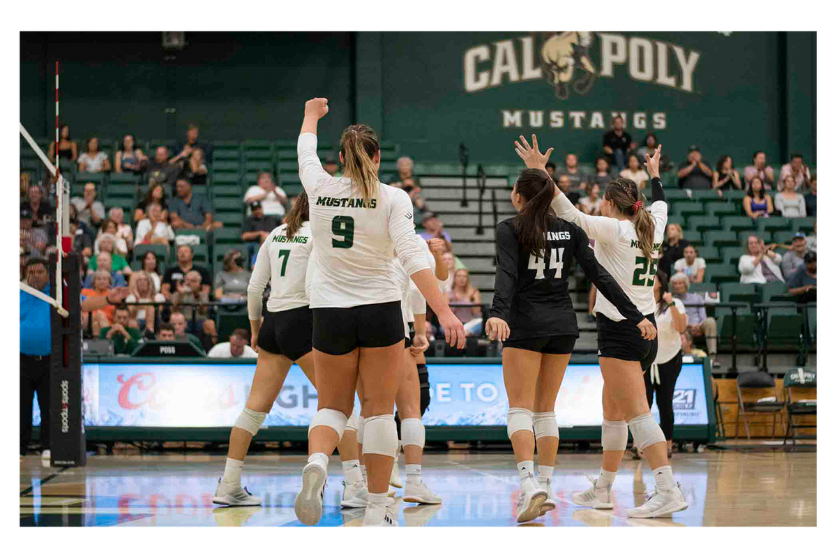 Parking UC San Diego Tritons at Cal Poly Mustangs Womens Volleyball