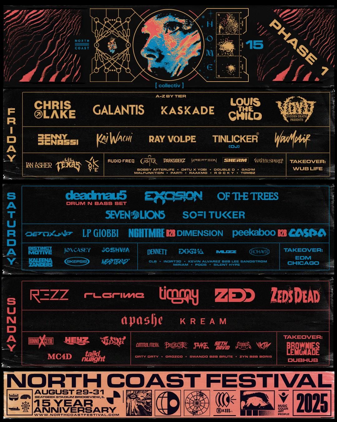 2025 North Coast Music Festival - Friday at SeatGeek Stadium