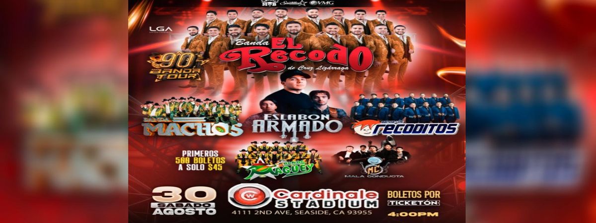 BANDA EL RECODO, ESLABON ARMADO & MAS in Seaside