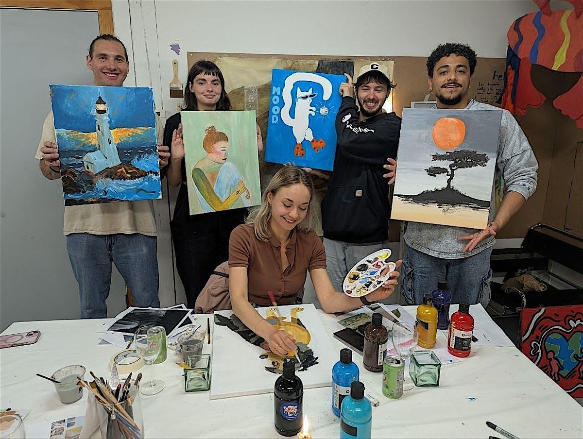 Fine Art & Sip Evening \u2013 Limited Seats