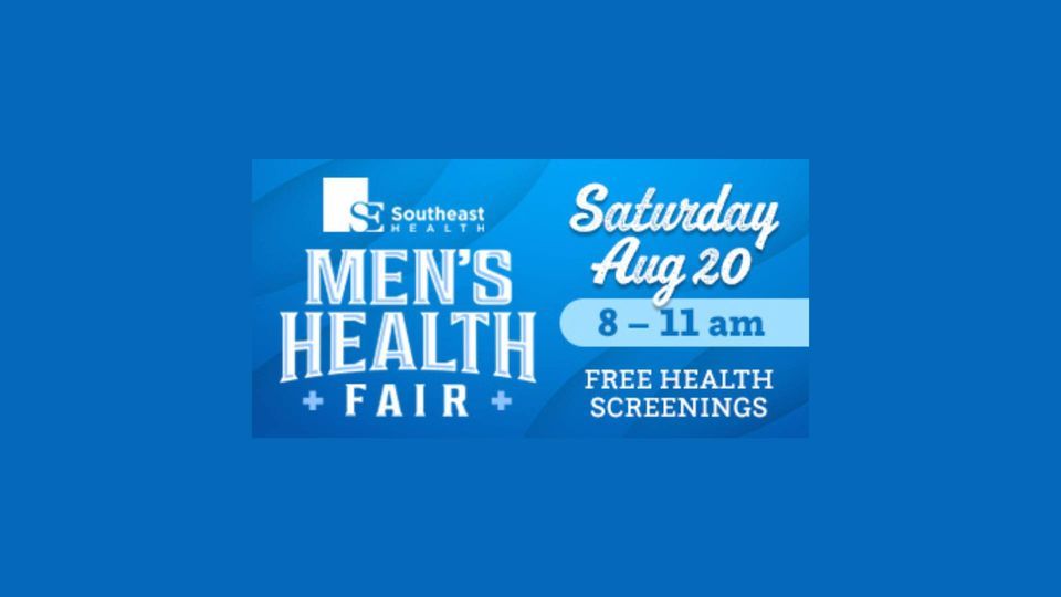 Southeast Healths Mens Health Fair Dothan Civic Center August 20, 2022