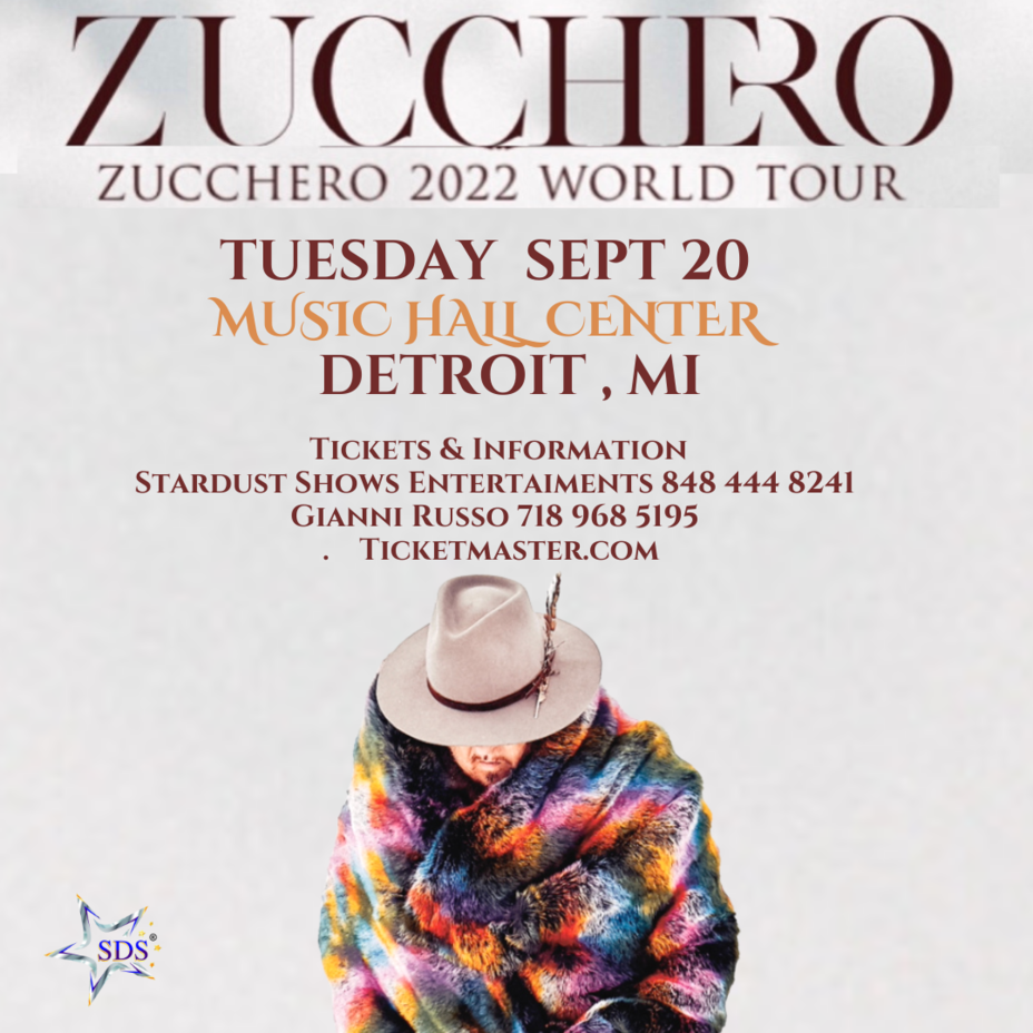 Zucchero at Saban Theatre
