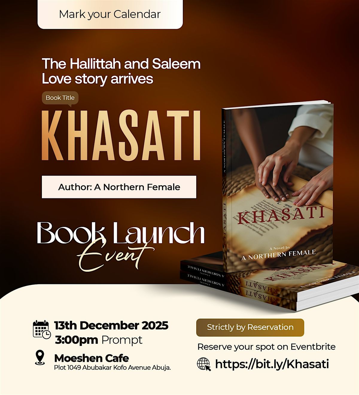 Khasati Book Launch by A Northern Female
