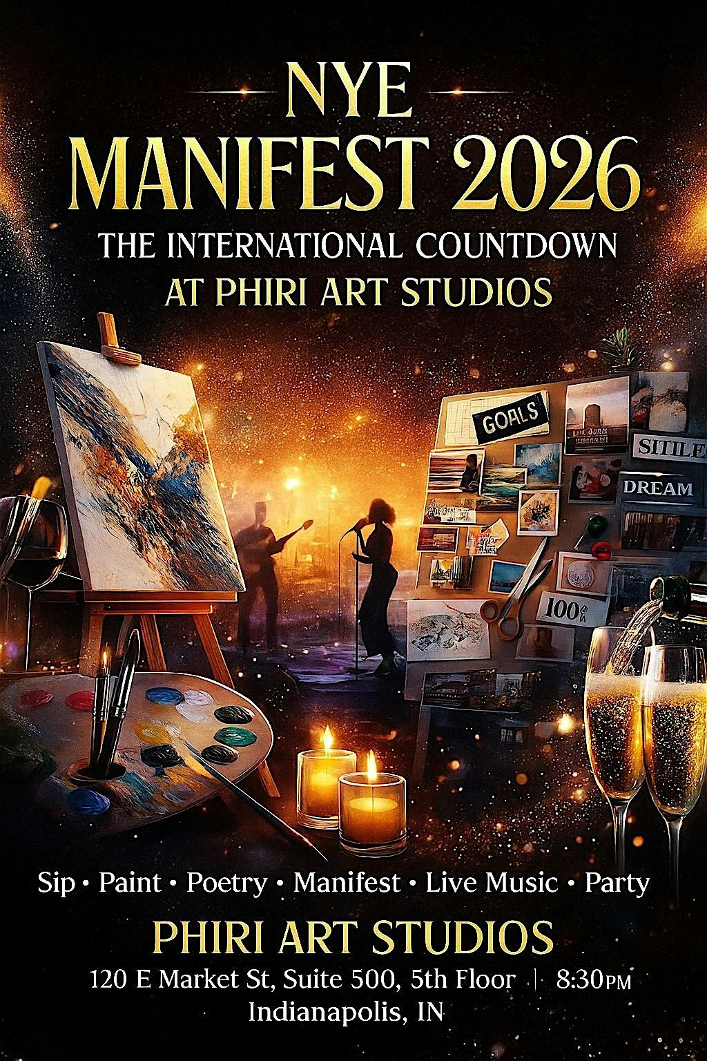 NYE MANIFEST 2026 \u2014 The International Countdown ( MUSIC BY DWANI )