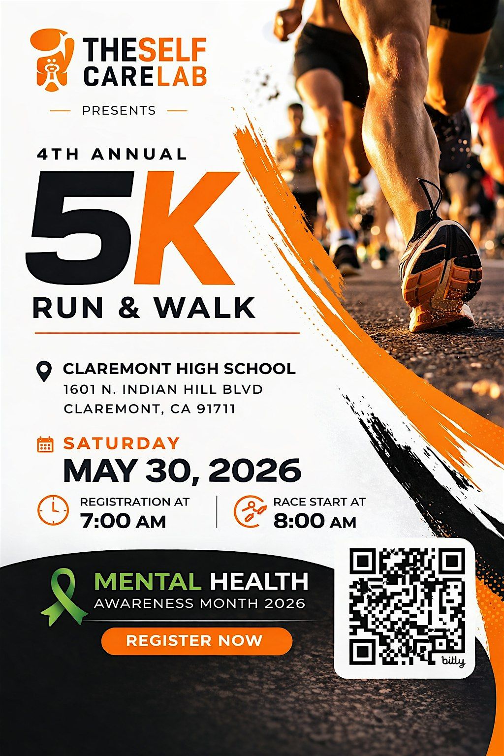 4th Annual TSCL Mental Health Awareness 5K