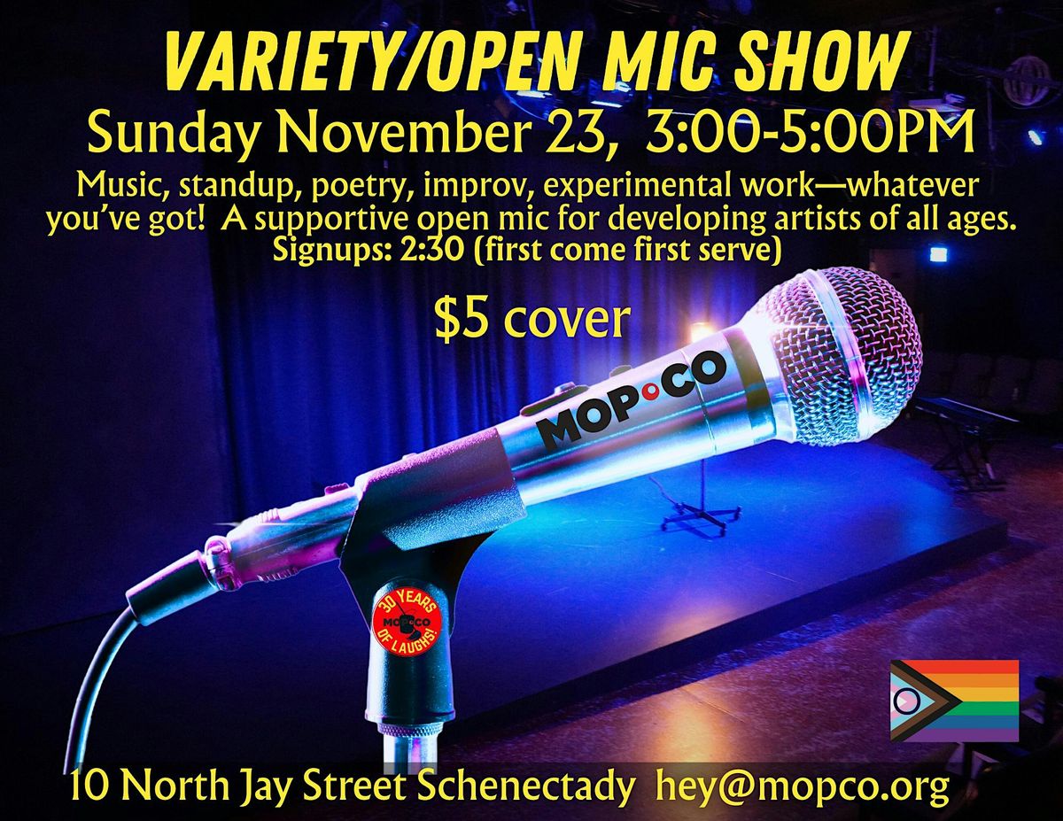 Variety Open Mic