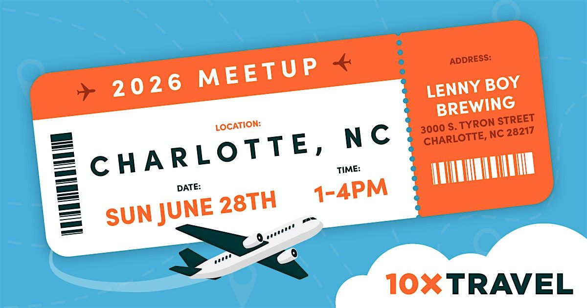 10xTravel Charlotte Reader Meetup