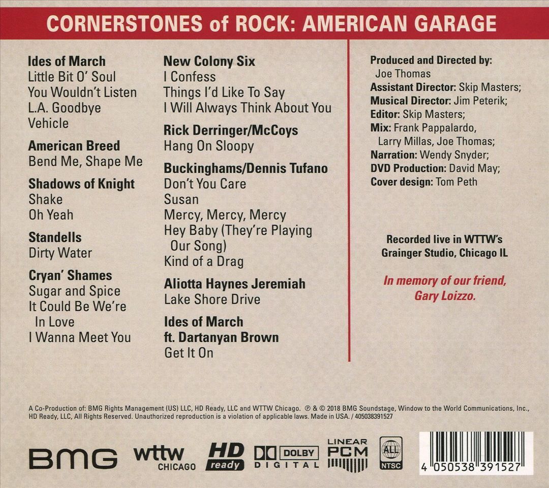 Cornerstones of Rock: American Garage