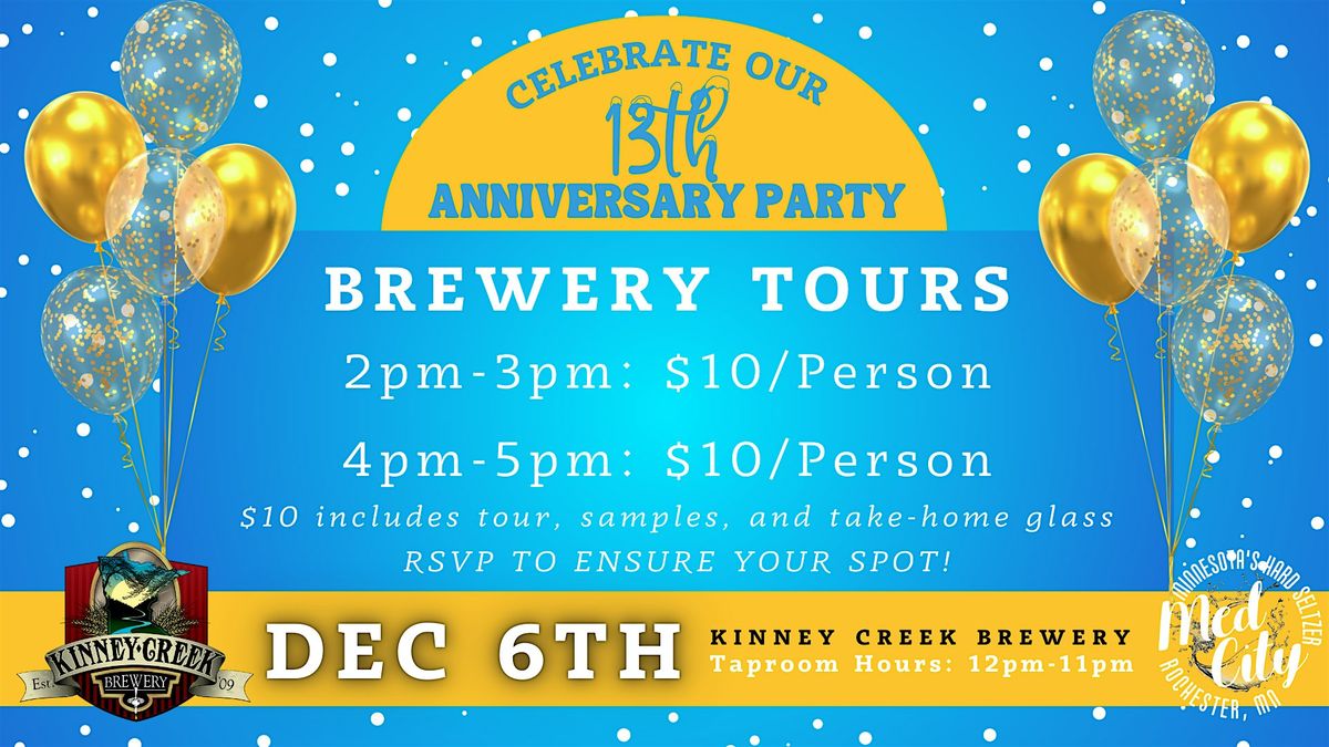 Kinney Breek Brewery Tours