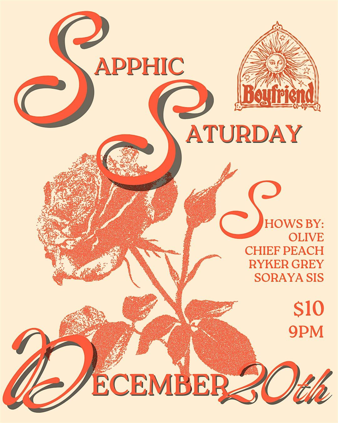 Sapphic Saturday @ Boyfriend