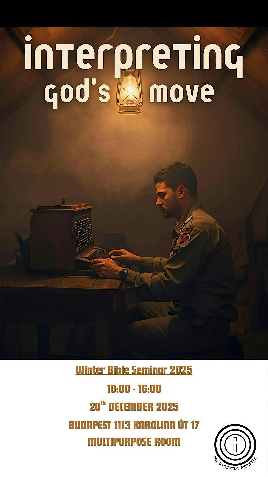 Winter Bible Seminar: Interpreting God\u2019s Move