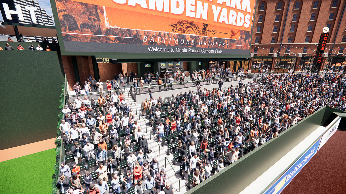 Parking Tampa Bay Rays at Baltimore Orioles