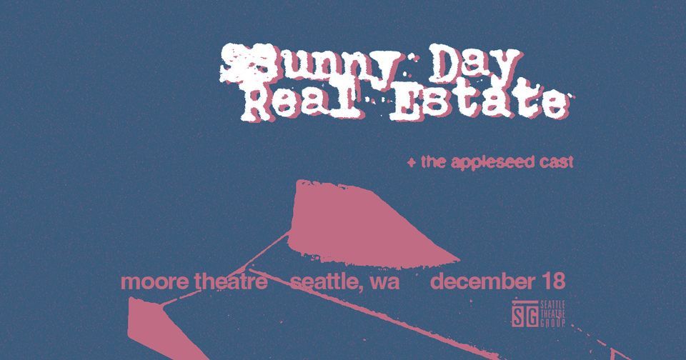 Sunny Day Real Estate Moore Theatre, Seattle, WA December 18, 2022