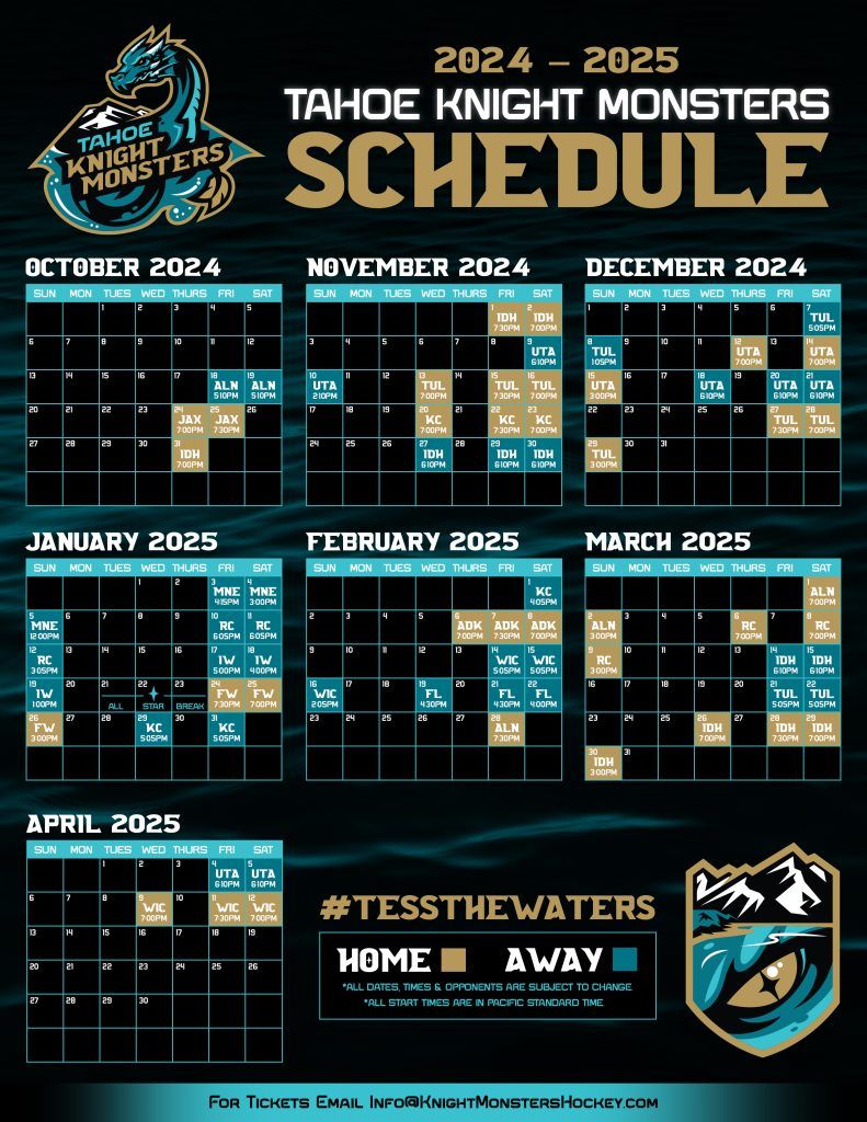 Tahoe Knight Monsters vs. Allen Americans