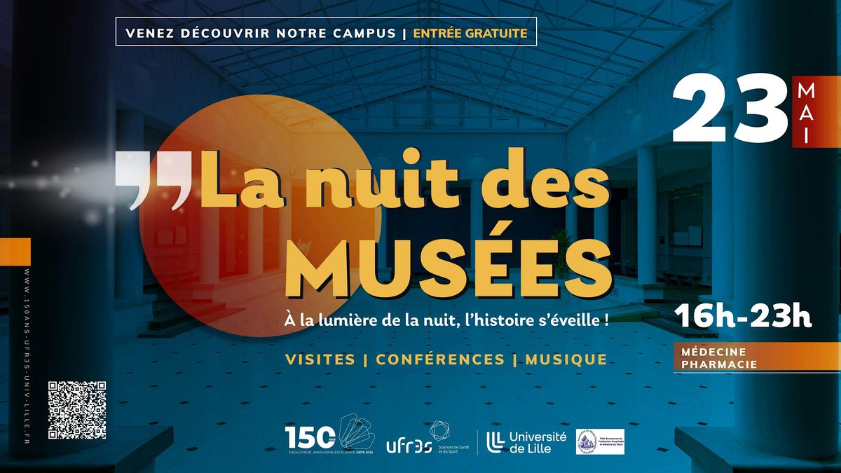 Nuit des Mus\u00e9es : explorez la Facult\u00e9 de M\u00e9decine & de Pharmacie - LILLE