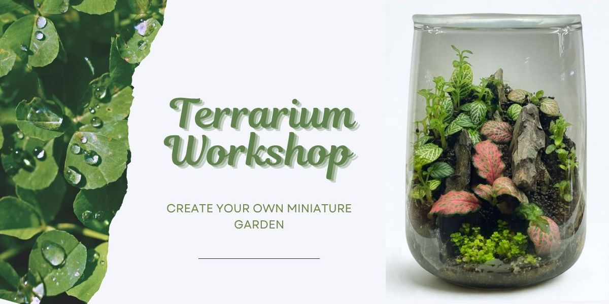 Terrarium Workshop - EcoArt by Arium