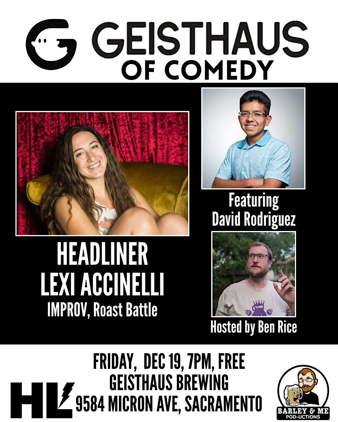 Geisthaus of Comedy (w\/ Lexi Accinelli)
